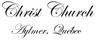 Christ Church, Aylmer, Qu&eacute;bec