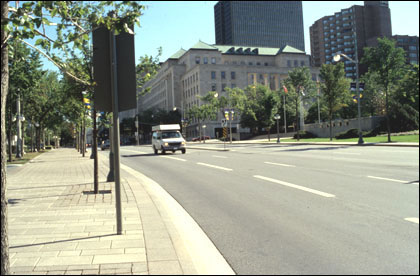 Former site of Dr. Van Cortlandt's home in Ottawa; photo: Jean-Luc Pilon